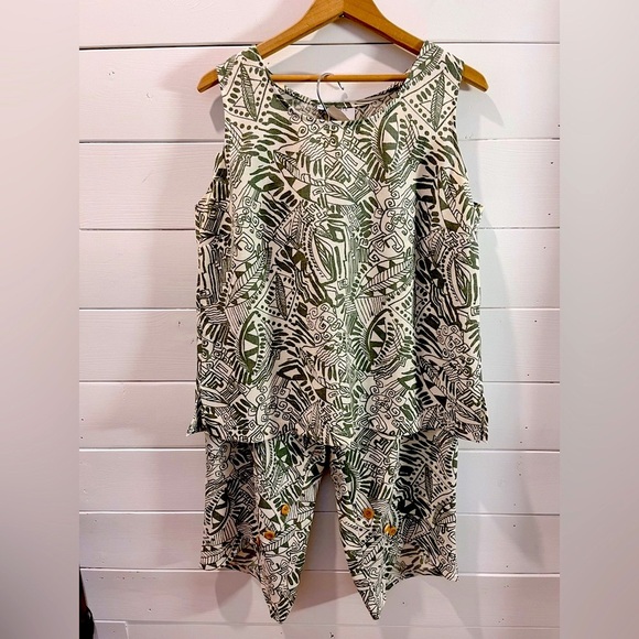 Maggie petite Pants - MAGGIE Petite Two-Piece Set – Size 14P-Vintage